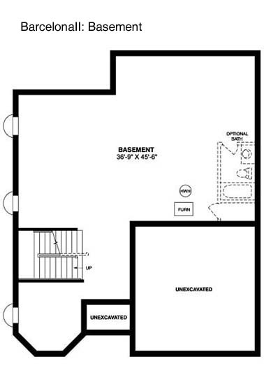 Barcelona's Basement floor plan.